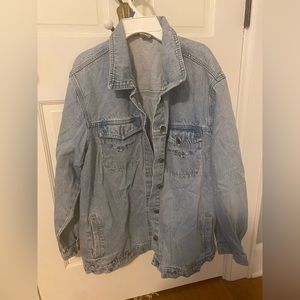 Vintage oversized denim jacket